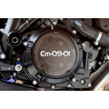 Evotech Srl Clear Wet Clutch Cover for KTM 950-990-1190-1195-1290-1390 (LC8 Motors)